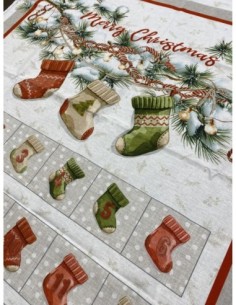 panneau, calendrier de l'avent, noël, enfant, maison