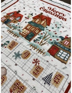 panneau, calendrier de l'avent, noël, enfant, maison