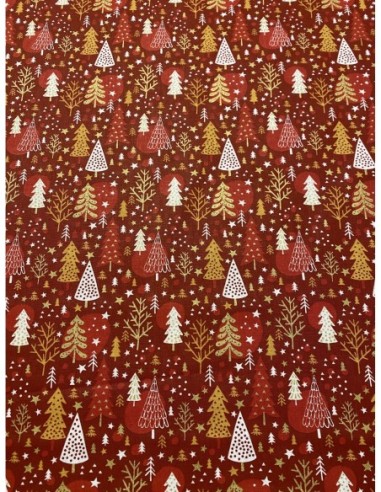 Tissu coton, idéal pour la confection d'emballage cadeaux, sacs, patchwork