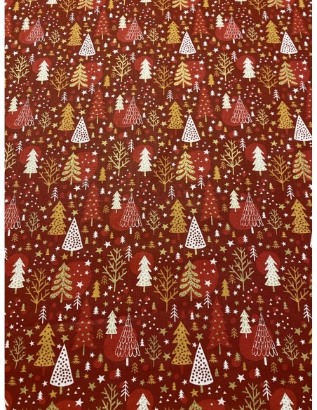 Tissu coton, idéal pour la confection d'emballage cadeaux, sacs, patchwork