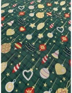 Tissu coton, idéal pour la confection d'emballage cadeaux, sacs, patchwork