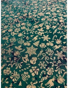 Tissu coton, idéal pour la confection d'emballage cadeaux, sacs, patchwork