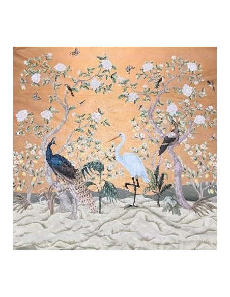 carré, jacquard, coussin, sac, animaux,licorne