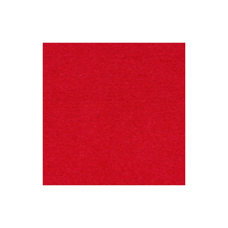 feuille feutrine  21x29.7cm rouge
