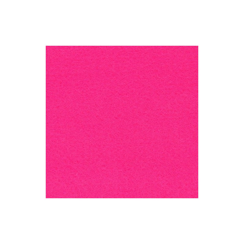 feuille feutrine  21x29.7cm rose fluo