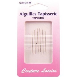 aiguilles tapisserie taille 24/26
