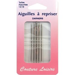 aiguilles à repriser taille 14/18