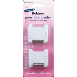 bobines carton pour fil à broder