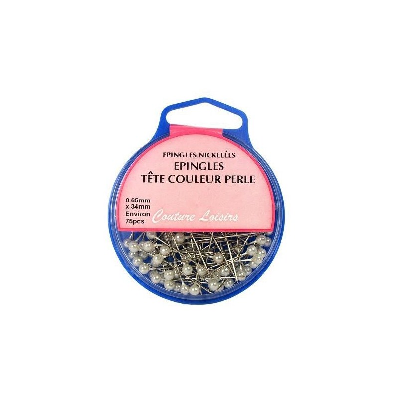 épingles tete perle