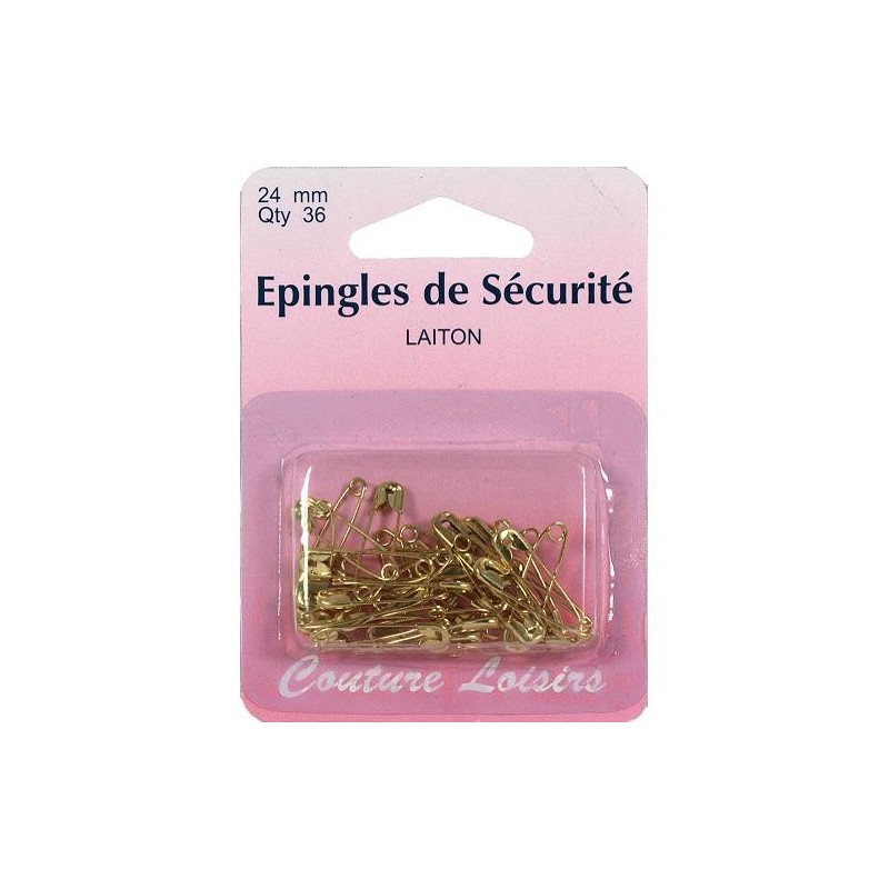 épingles de sécurité laiton
