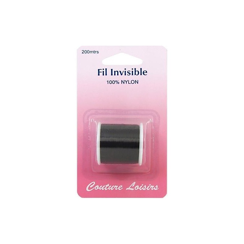 fils invisible noir