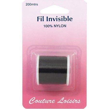 fils invisible noir