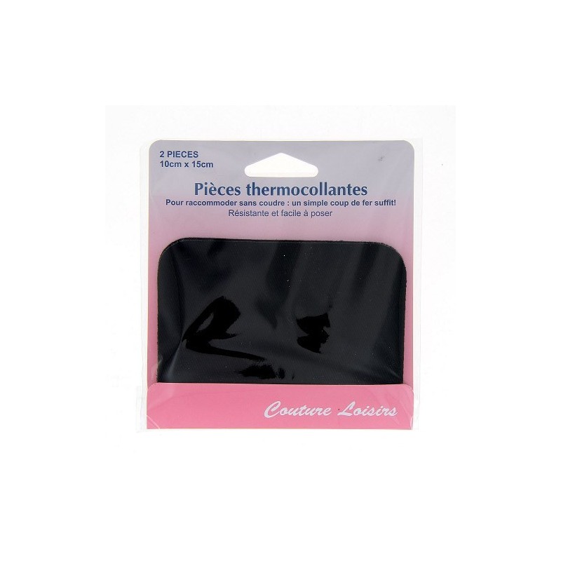 pièces thermocollantes noir