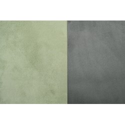 Suédine vert kaki / vert