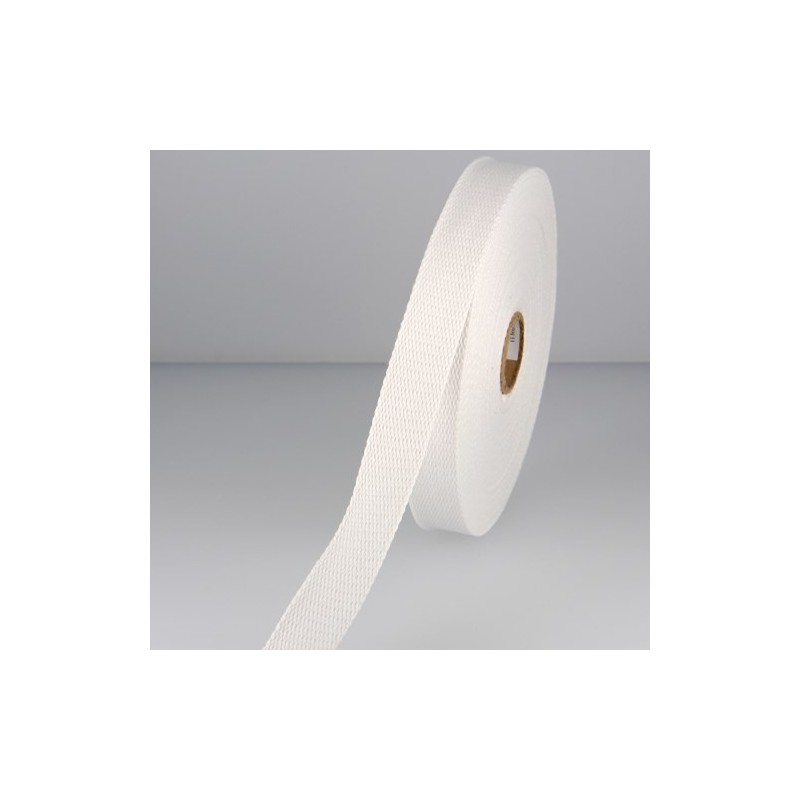 Sangle coton blanc