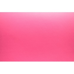 Simili cuir rose fushia.
