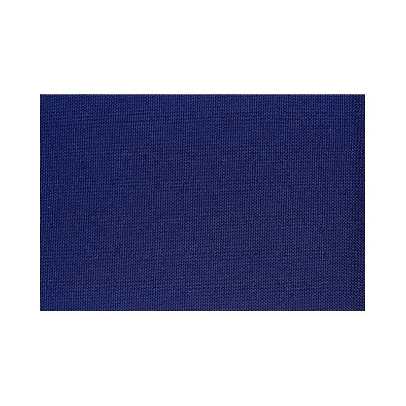 Tissu uni bleu marine.