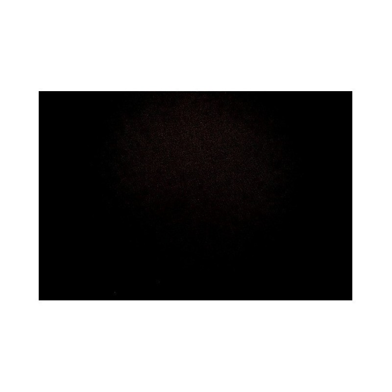 Tissu uni noir.