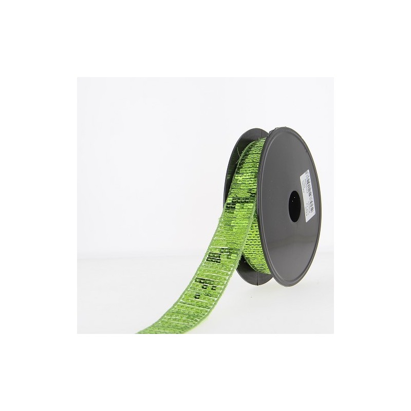 paillettes carre 20 mm rouge