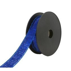 Paillettes carre 24 mm bleu roi.
