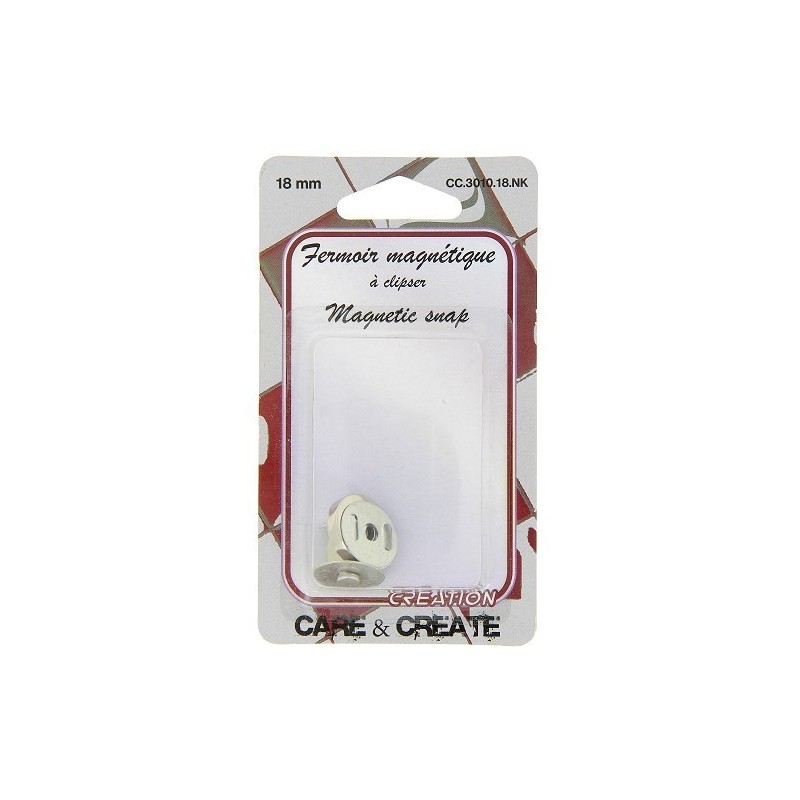 Fermoir magnétique attache parisienne ARGENT