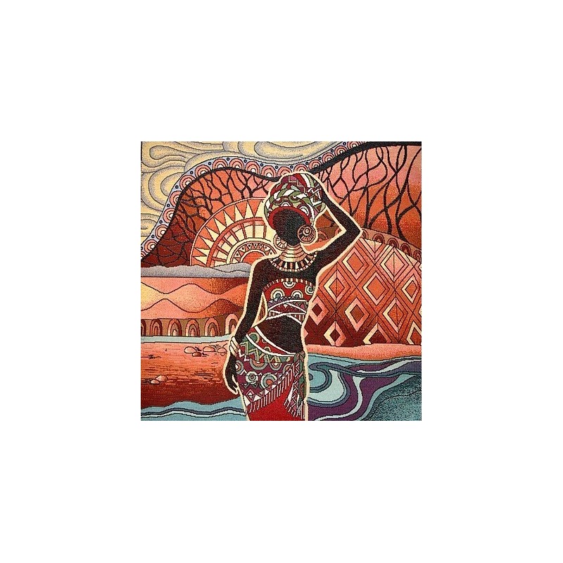 AFRICAINE AU BORD DE L'EAU