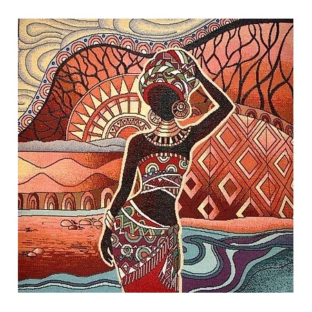 AFRICAINE AU BORD DE L'EAU