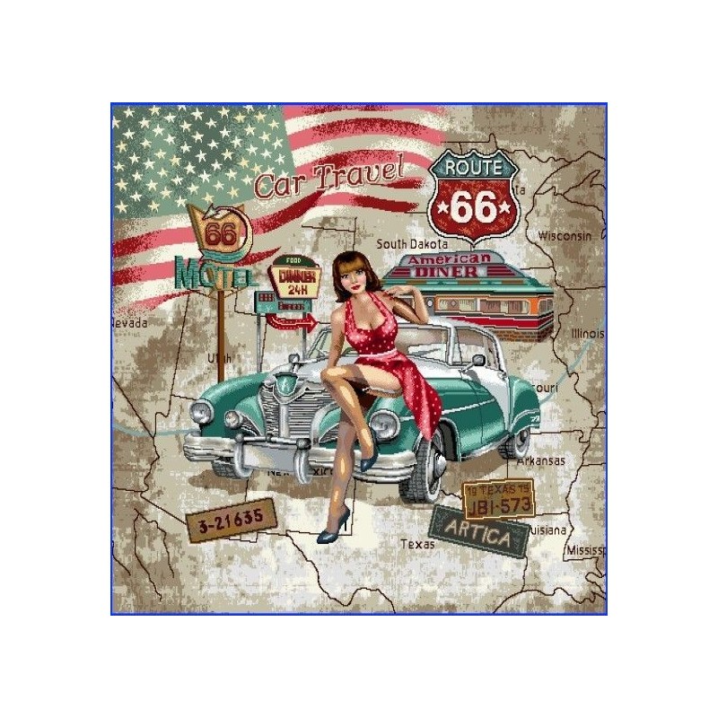 PIN-UP ROUTE 66