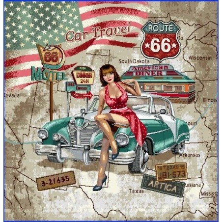 PIN-UP ROUTE 66