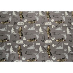 REY, STAR WARS (gris)