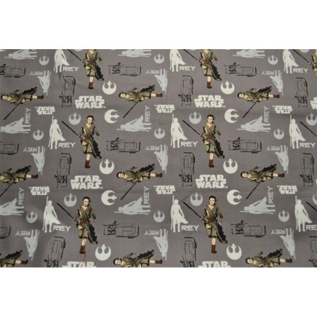 REY, STAR WARS (gris)