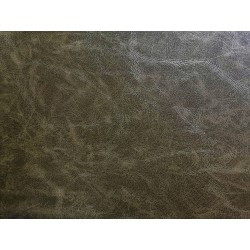 Simili cuir vieilli kaki