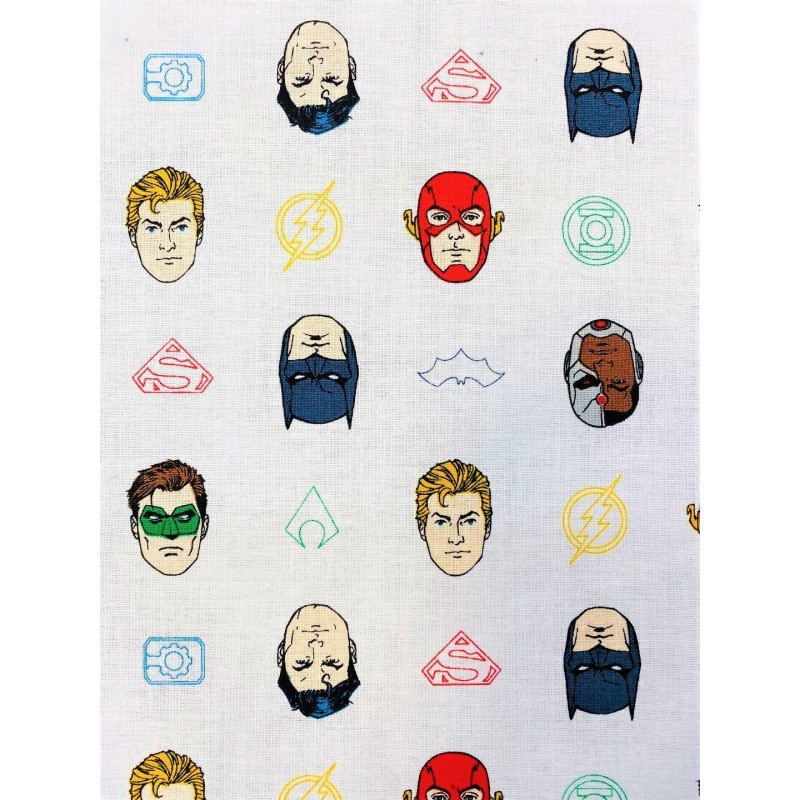 Têtes super héros DC