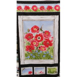 Panneau coquelicots 2