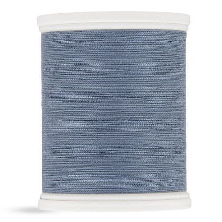 Fil polyester 500m gris bleu
