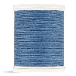 Fil polyester 500m bleu
