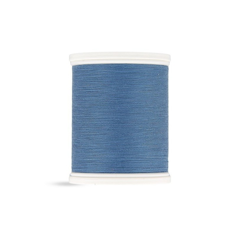 Fil polyester 500m bleu