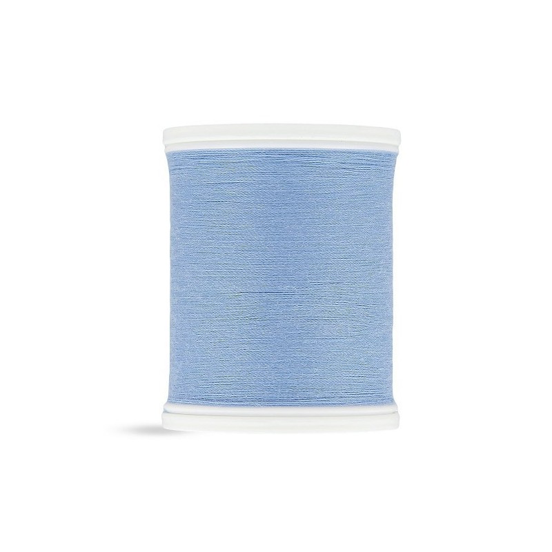 Fil polyester 500m bleu ciel