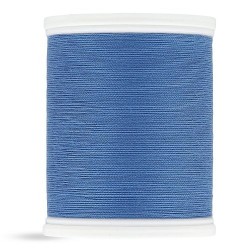 Fil polyester 500m bleu roi