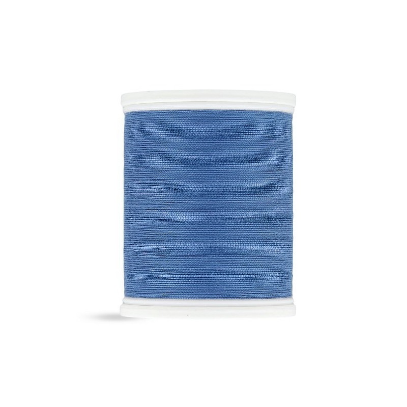 Fil polyester 500m bleu roi