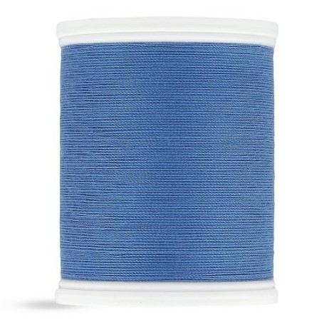 Fil polyester 500m bleu roi