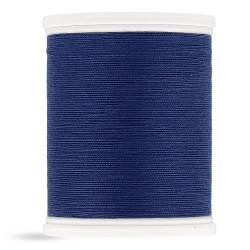 Fil polyester 500m bleu marine