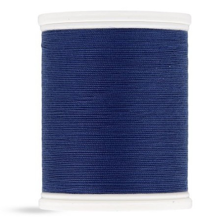 Fil polyester 500m bleu marine