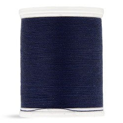 Fil polyester 500m bleu nuit
