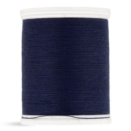 Fil polyester 500m bleu nuit