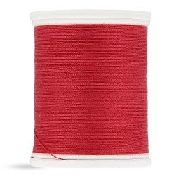 Fil polyester 500m rouge