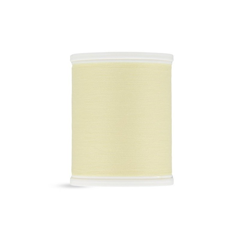 Fil polyester 500m jaune pastel
