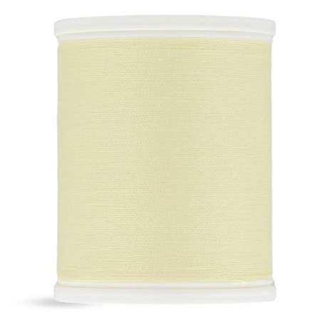 Fil polyester 500m jaune pastel