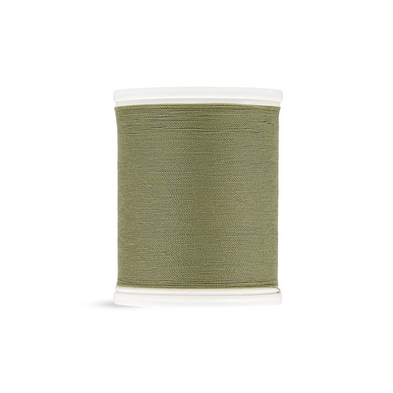 Fil polyester 500m vert de gris