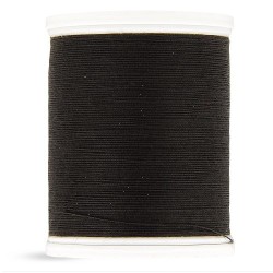 Fil polyester 500m marron foncé